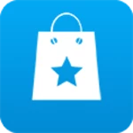 shopping world android application logo